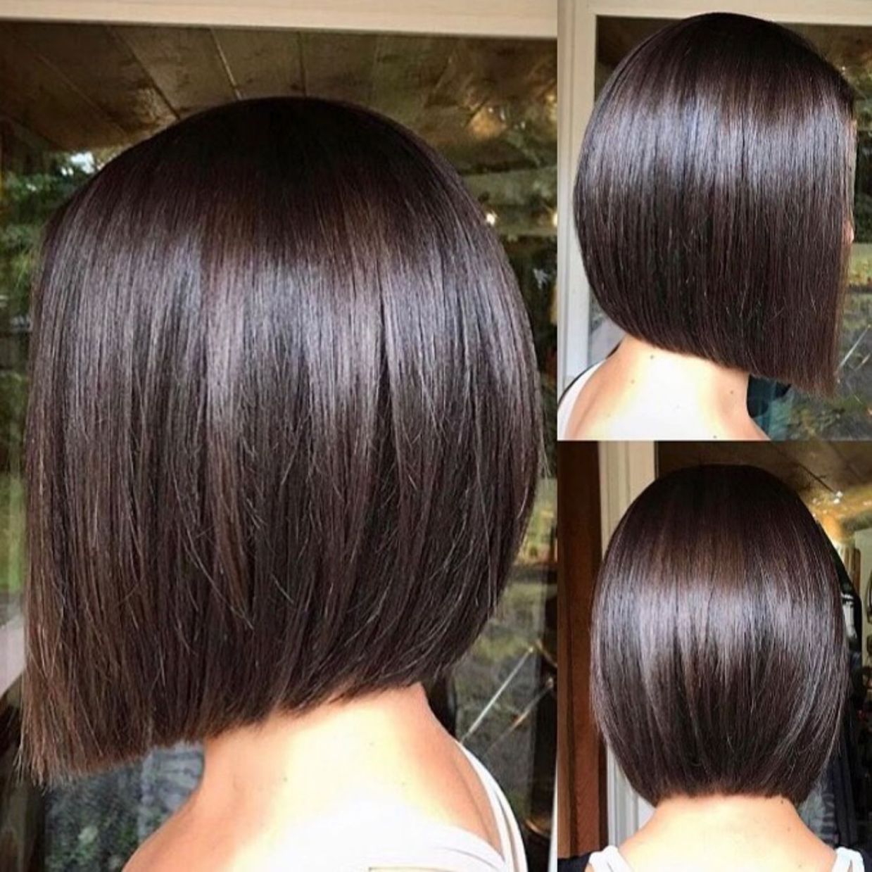 8 moderm A Low-Maintenance Blunt Bob with Front Wispy Layers 2024 2