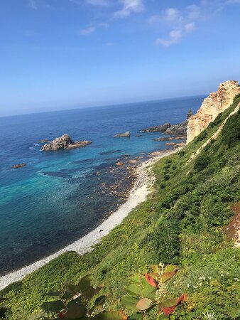 Erforschung von Cape Kamui, Shakotanische Halbinsel Japan