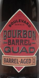 Boulevard Bourbon Barrel Quad 4PK-12oz BTLS