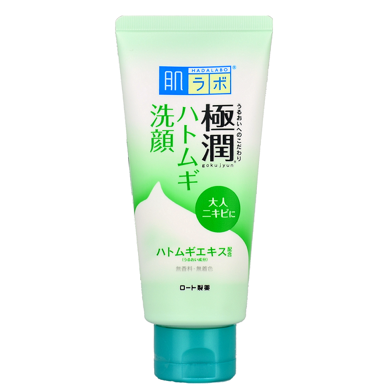HadaLabo Gokujyun Hyaluron Cleansing Foam - Refill (140ml) - Japanese Skincare 5